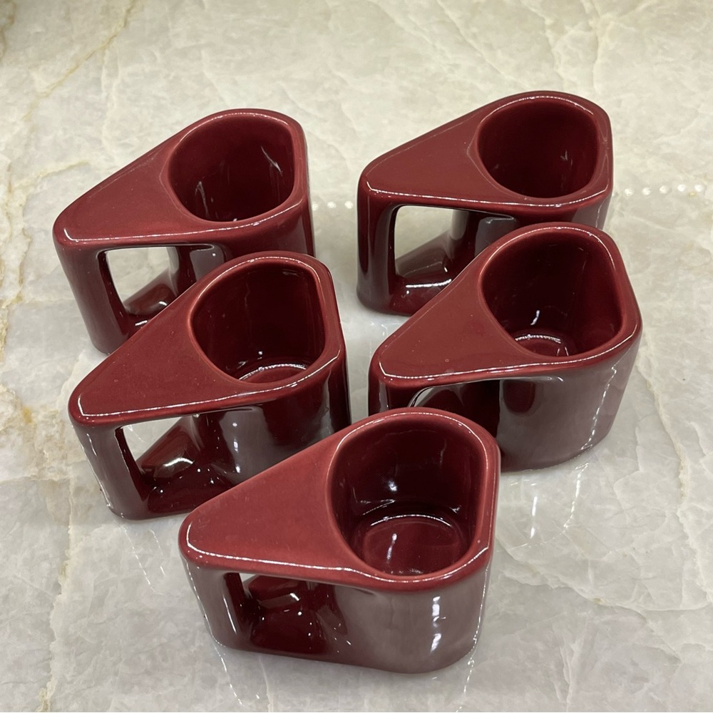 Mid Century Paradise Island "Stac-Ups" 2oz espresso mug set